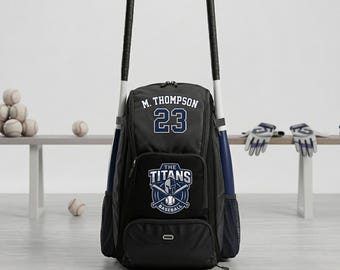 Custom Baseball Backpack | Softball Bat Bag
