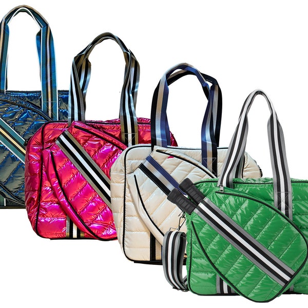 Pickleball Bag, Pickleball Tote Bag, Pickleball Duffel Bag, Paddle Bag, Puffer Bag