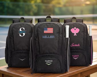 Personalized Pickleball Backpack: Customized Pickle Ball Bag Apex