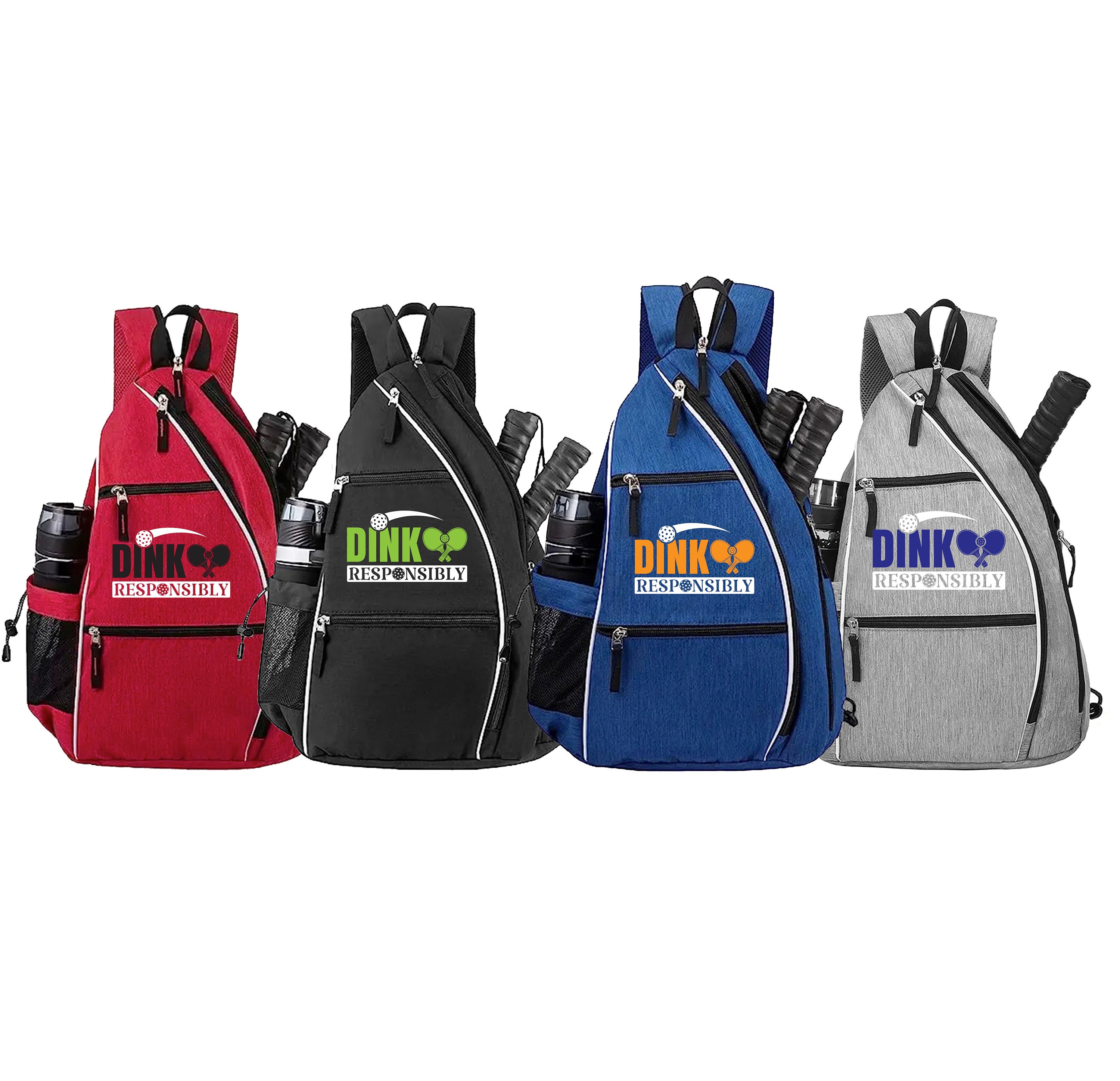 Personalized Sports Backpack, Customizable Sports Bag, Pickleball Bag, Pickleball Backpack