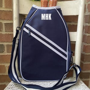 Custom Pickleball Paddle Sling Cover: Personalized Paddle Bag image 4