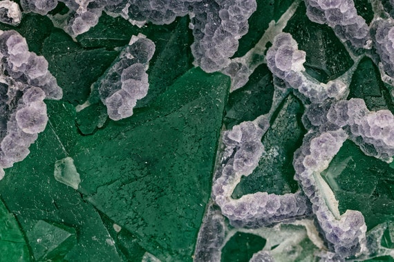 Green and Lavender Fluorite, view 6