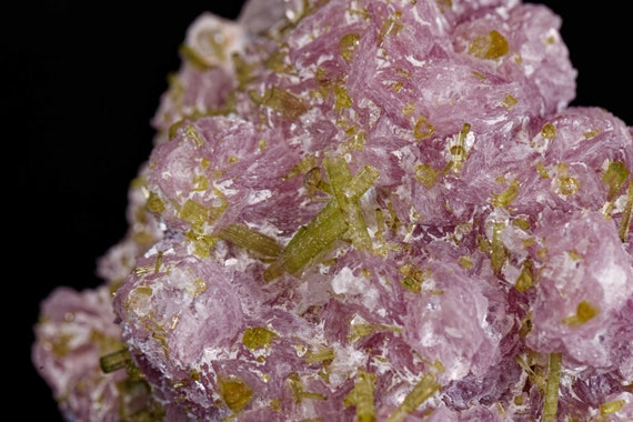 Lepidolite with Watermelon Tourmaline, view 3
