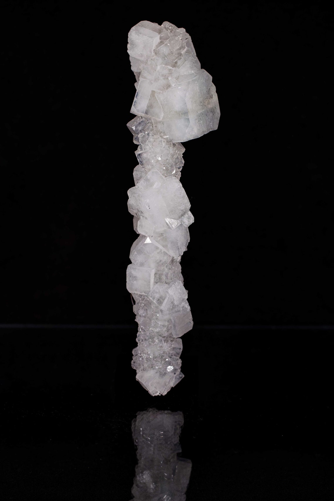 Glassy, Cubic Apophyllite Stalactite