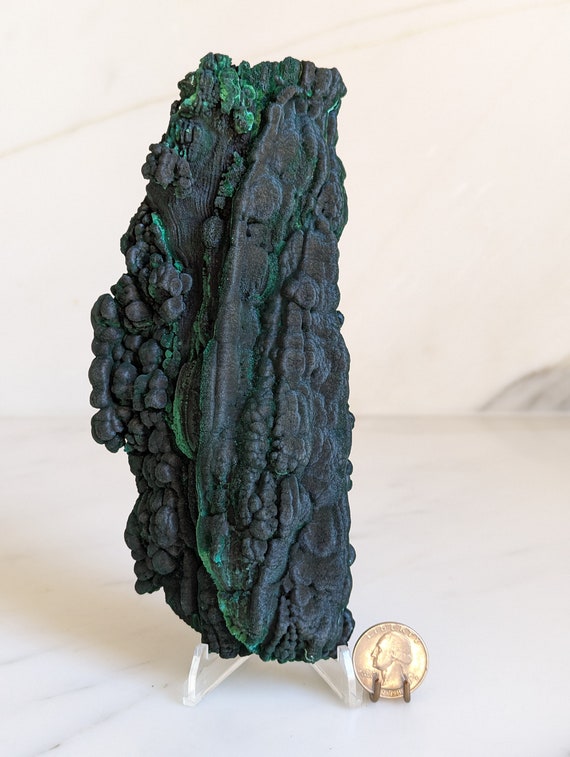 Chatoyant Malachite, view 5