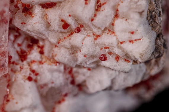 Quartz with Feldspar and Garnet, view 6