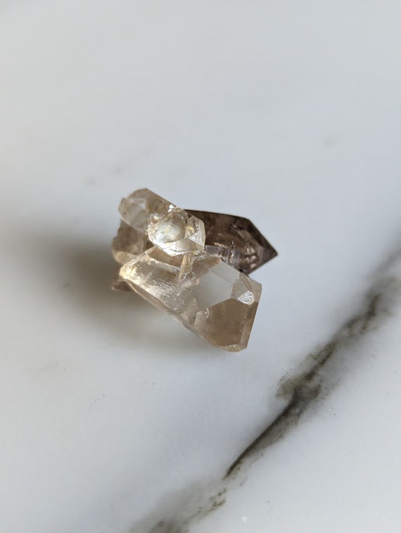 Topaz with Smoky Quartz, view 3