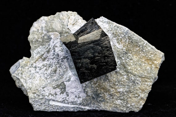 Pyrite in Matrix, view 2