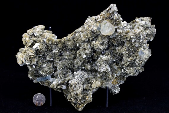 Aquamarine with Fluorite and Matrix, view 2