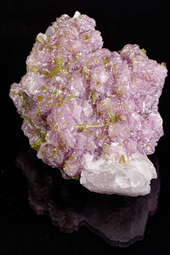 Lepidolite with Watermelon Tourmaline