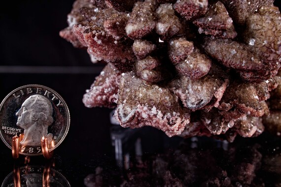 Dogtooth Calcite with Fluorite, view 6