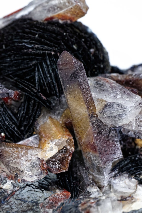 Specular Hematite with Quartz, view 5