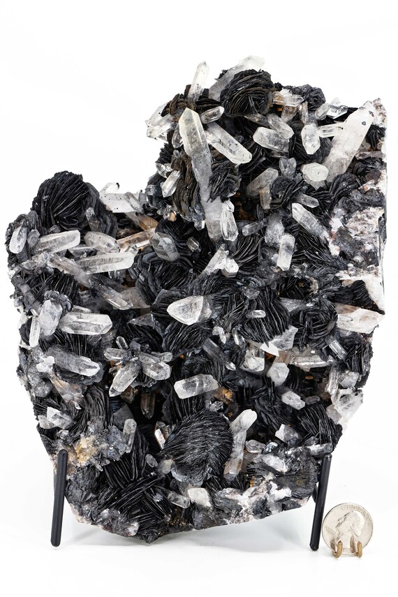 Specular Hematite with Quartz, view 8