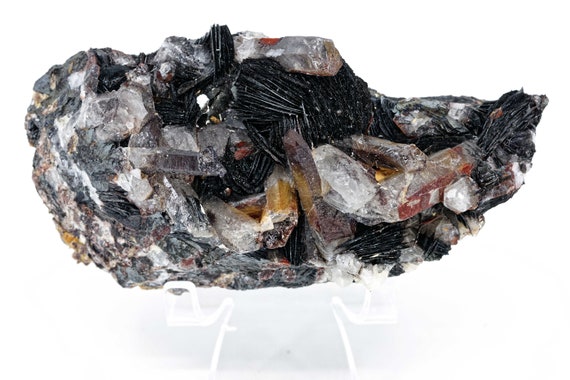 Specular Hematite with Quartz, view 3