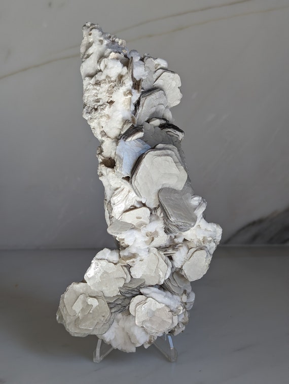 Muscovite with Feldspar, view 7