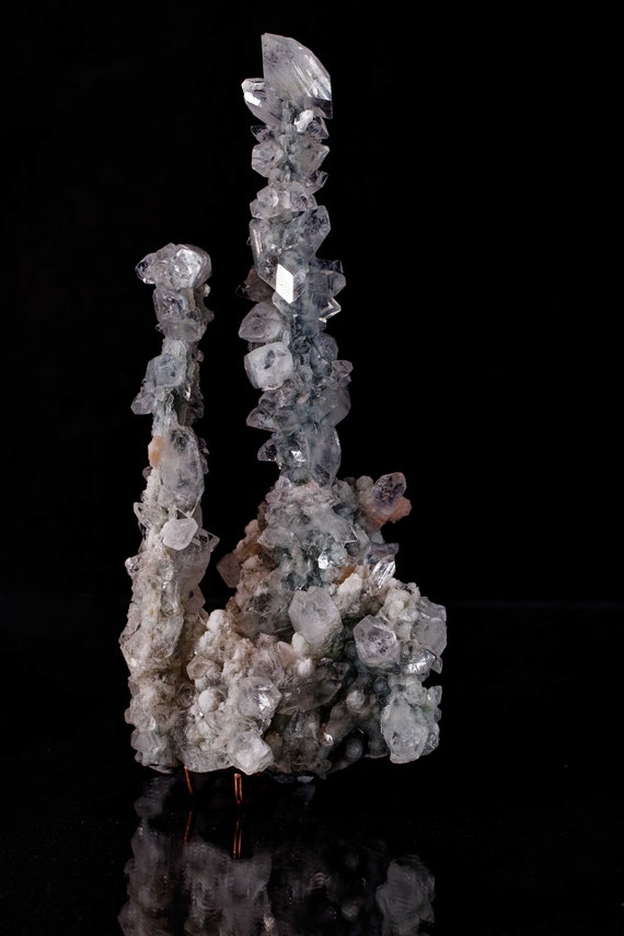 Apophyllite Stalactite, view 4