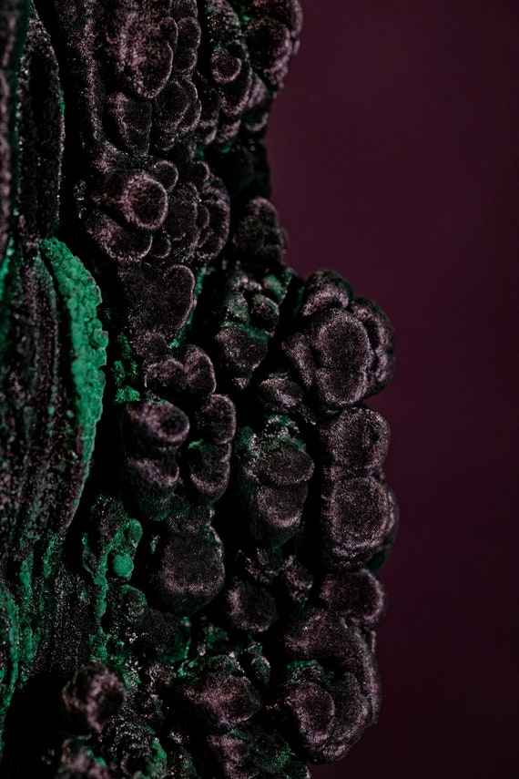 Chatoyant Malachite, view 3