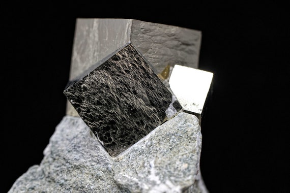 Pyrite in Matrix, view 6