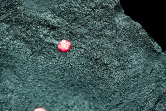 Almandine Garnet with Graphite, view 6