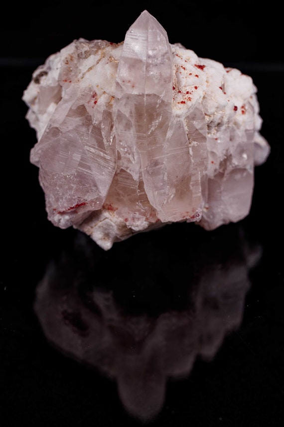 Quartz with Feldspar and Garnet