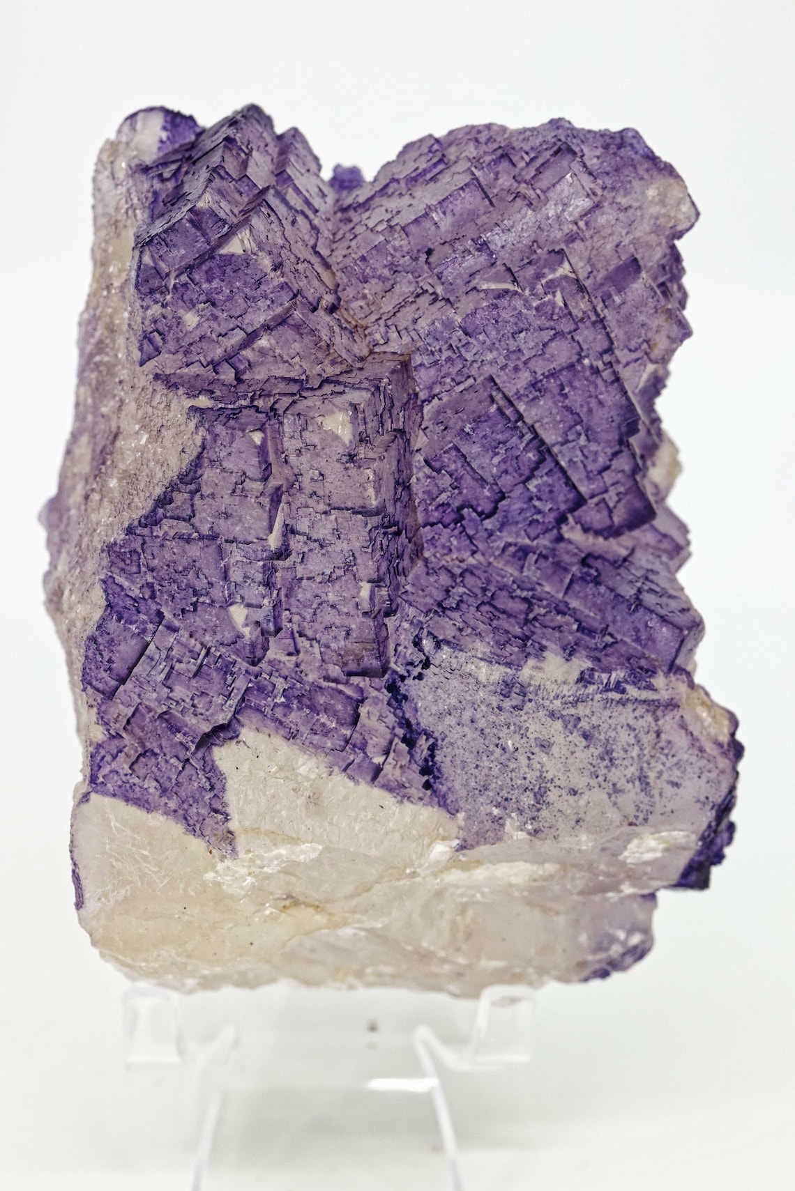 Purple Fluorite, Coahuila Mexico, 1.6 kg, 13 x 9 x 8 cm | Large Cabinet