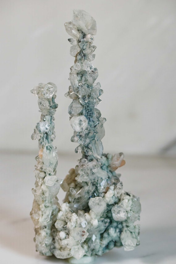 Apophyllite Stalactite, view 2