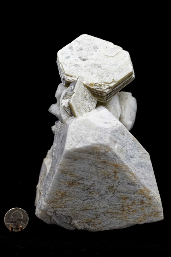 Geometric Muscovite with Feldspar, view 5