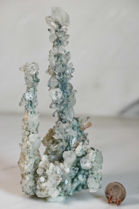 Apophyllite Stalactite, view 3