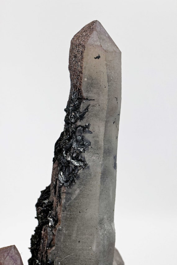 Specular Hematite on Quartz, view 6