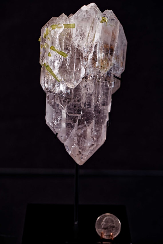 Tourmalinated Cathedral Quartz, view 7