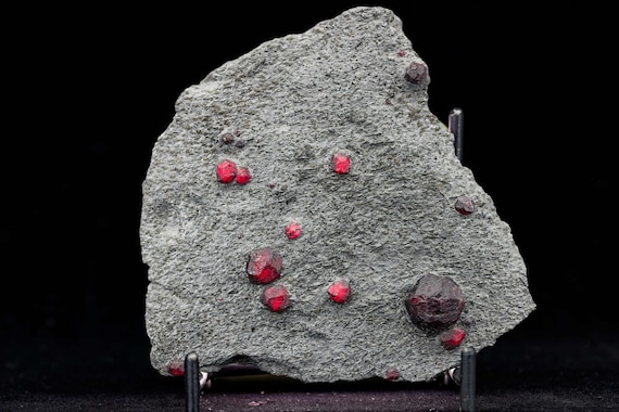 Almandine Garnet with Graphite