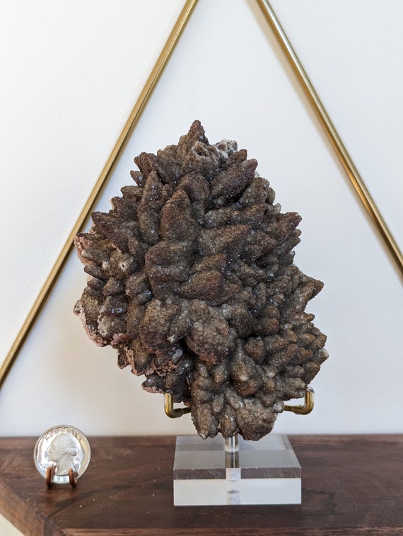Dogtooth Calcite with Fluorite, view 8