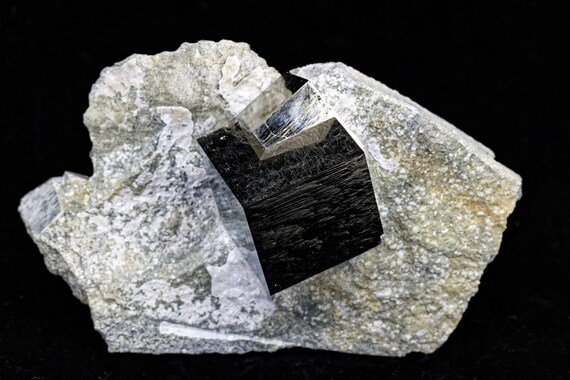Pyrite in Matrix, view 3