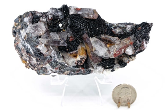 Specular Hematite with Quartz, view 2