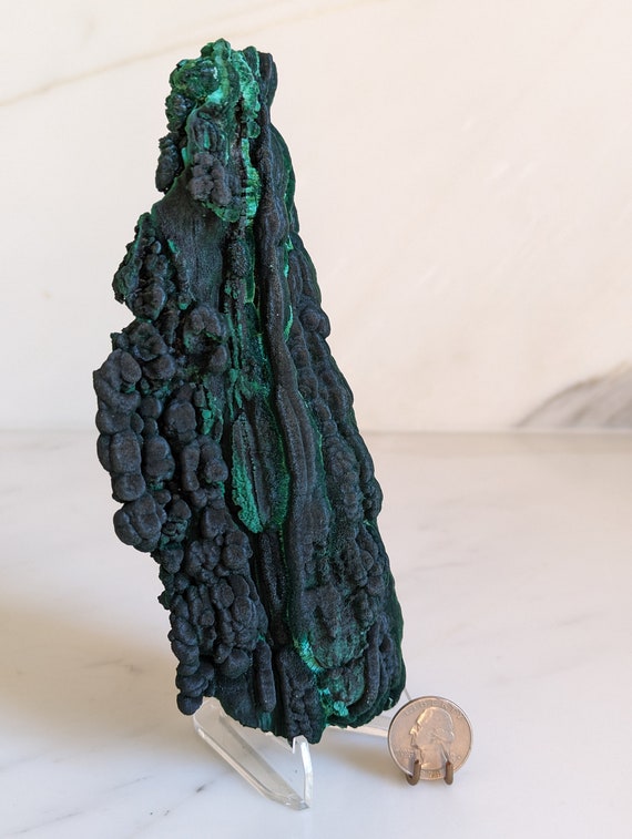 Chatoyant Malachite, view 7