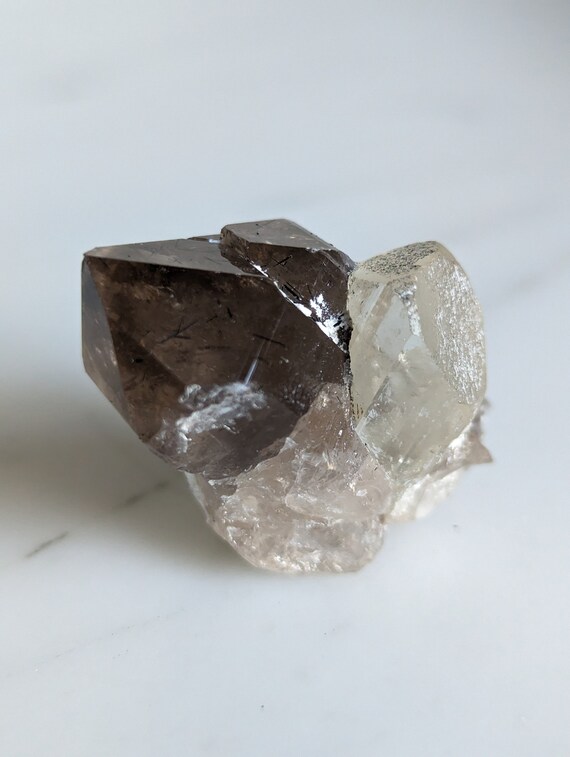 Topaz with Smoky Quartz, view 3