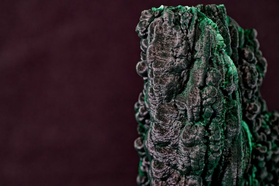 Chatoyant Malachite, view 2