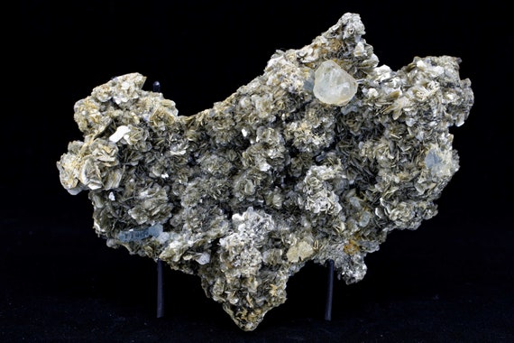 Aquamarine with Fluorite and Matrix
