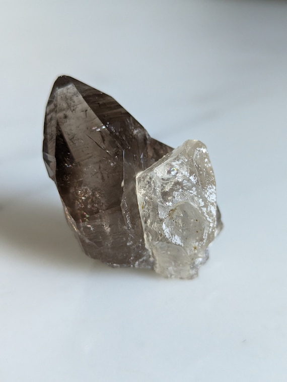 Topaz with Smoky Quartz