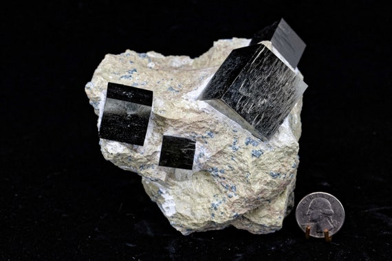 Pyrite in Matrix, view 2