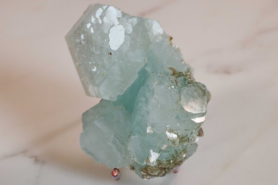 Aquamarine with Unique Terminations