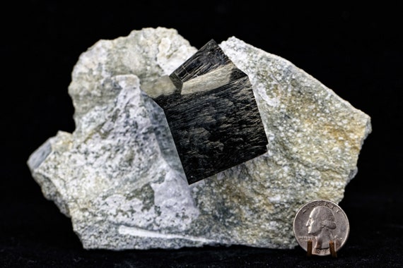 Pyrite in Matrix, view 4