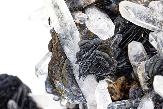 Specular Hematite with Quartz, view 4