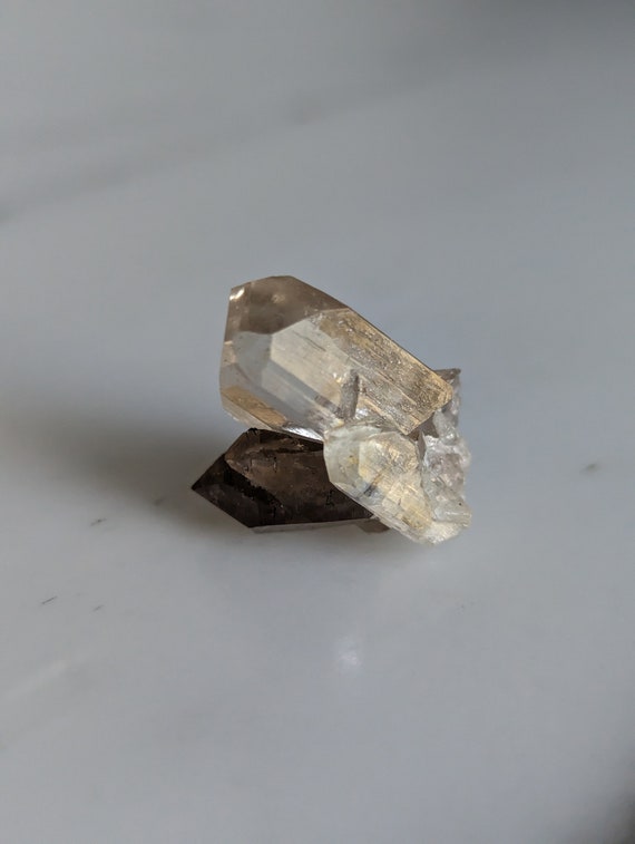 Topaz with Smoky Quartz, view 2