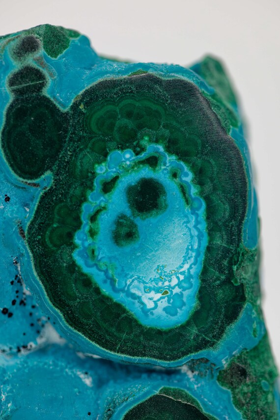 Chrysocolla with Malachite, view 5