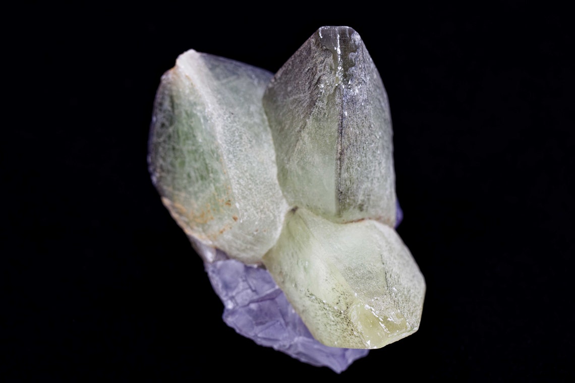 Fluorite with Dogtooth Calcite