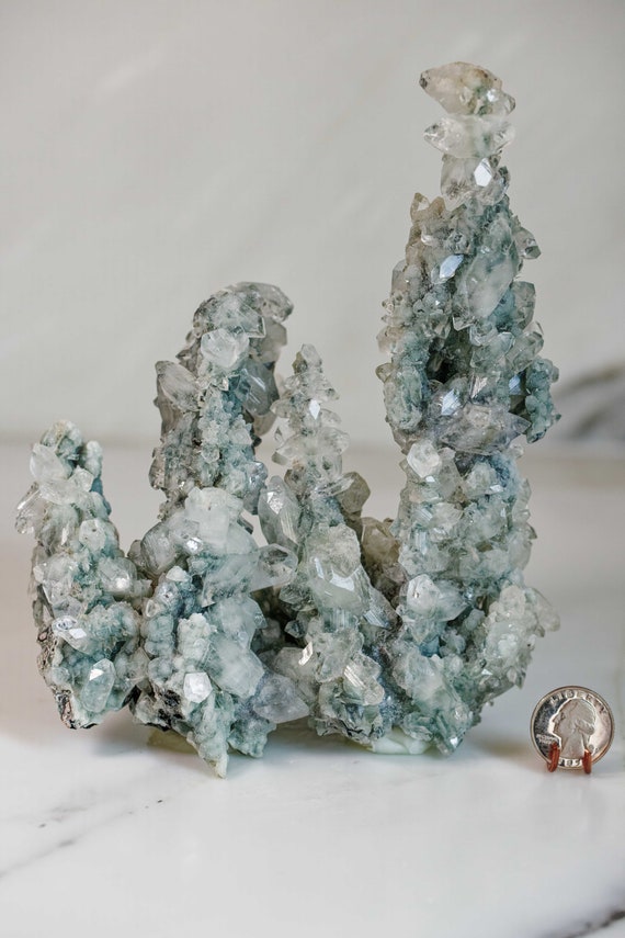 Apophyllite Stalactite, view 2