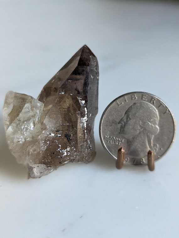 Topaz with Smoky Quartz, view 2