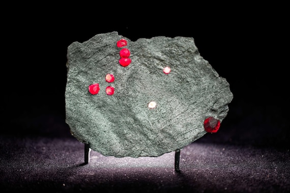 Almandine Garnet with Graphite