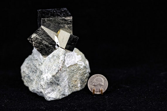 Pyrite in Matrix, view 3